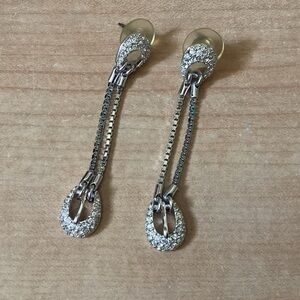 Swarovski drop earrings